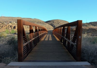 The Trails Behind the Hilton 