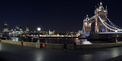 Tower Bridge nightscape, November 2012