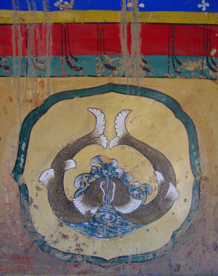 Temple wall painting