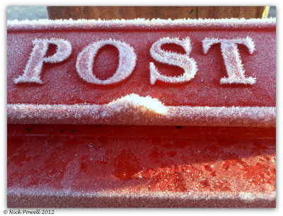 Frozen Post