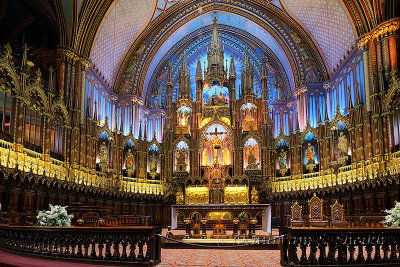 Montreal Notre Dame Basilica - June 2012