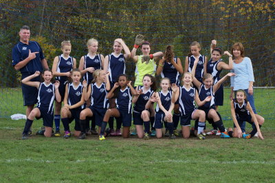 October 27, 2012 U14 Girls Soccer. Ledyard VS Waterford CT