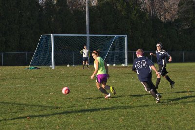 Ledyard U14 Soccer Girls VS Boys