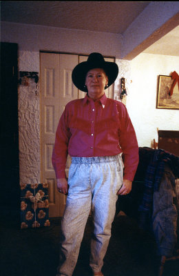 Kay Miller going a bit country in the '90's.