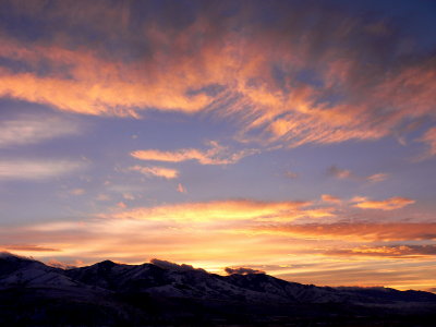 First Sunset of the New Year !