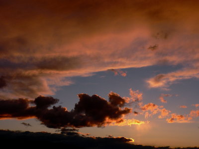 A different sunset !