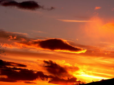 Sunset-Up Close !