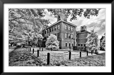 McGlothlin Street Hall in B&W Infrared