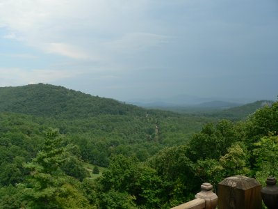 View from the back deck of our neighbor's house