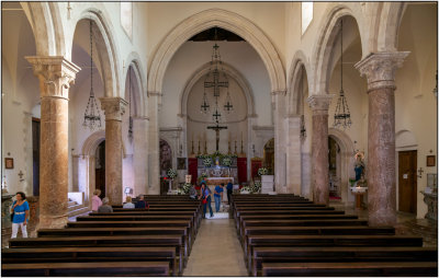 Inside the Church of San Nicola