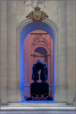 Tomb of Marshal Ferdinand Foch at Place des Invalides