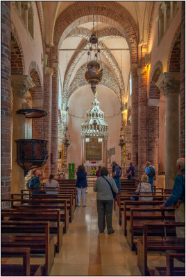 Inside Cathedral of Saint Tryphon