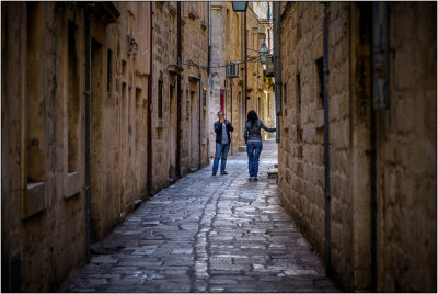 The Narrow Passageways of Dubrovnik