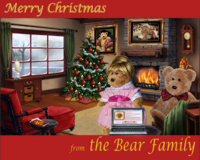 Merry Christmas from the Bear family!