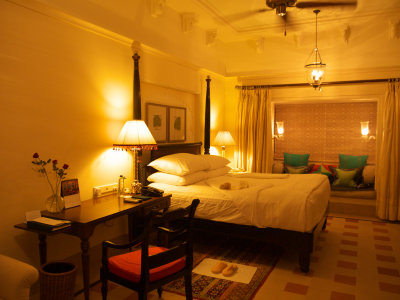 Udaipur hotel room