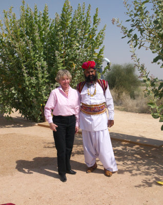 Sue with Desert king