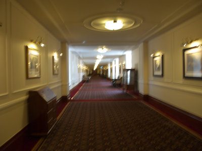 Hallway at Imperial hotel