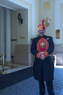 Greeter at Imperial hotel