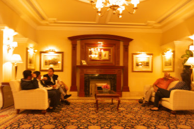 Lobby at the Imperial hotel