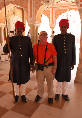 Me and the guards