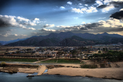 Hahoe village in Korea