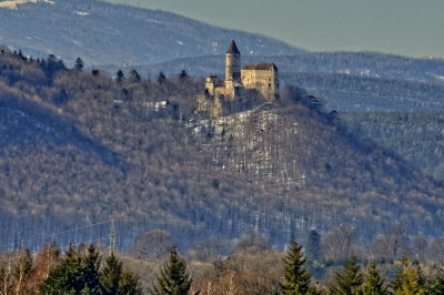 Burg Seebenstein, von Pitten aus gesehen