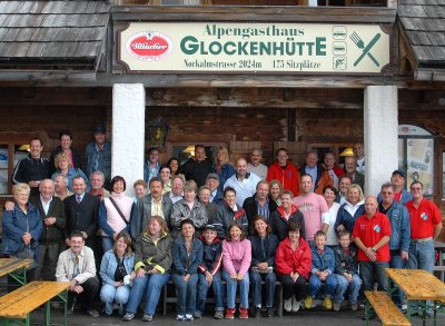 Pause auf der Glockenhtte, Nockalmstrae, 26. August 2006