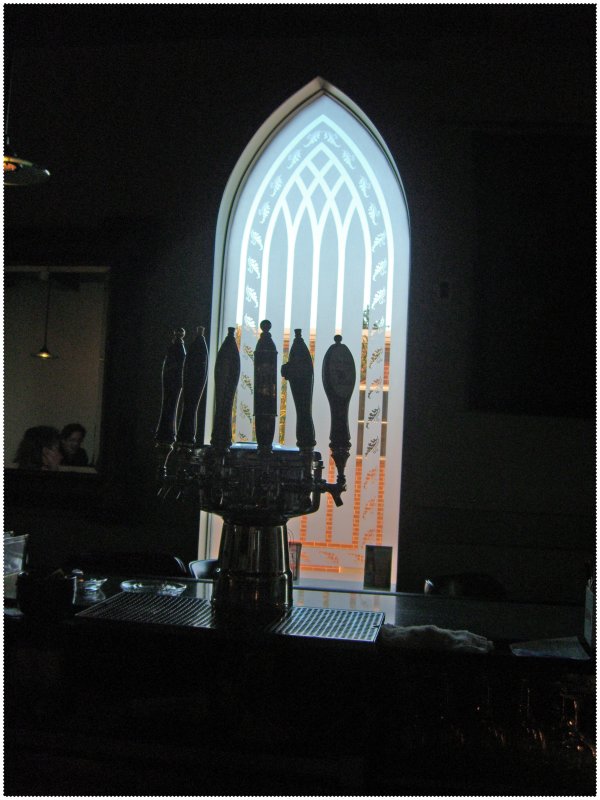 Beer Tap in a Church?