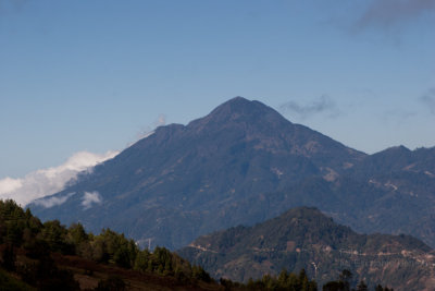 Volcan Tacana, visto desde el volcan Tajumulco