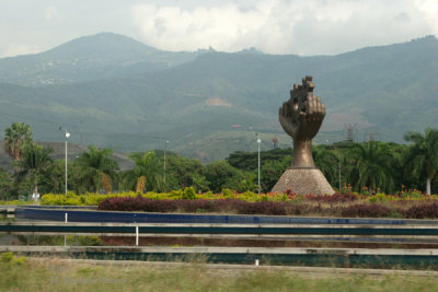 Monumento en la Zona Industrial de la Ciudad