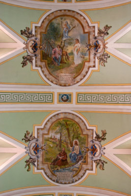 Pinturas en el Cielo Falso de la Iglesia San Francisco