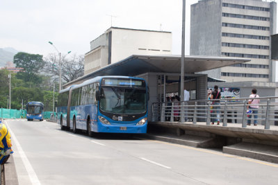 Moderno Transporte Publico de la Ciudad