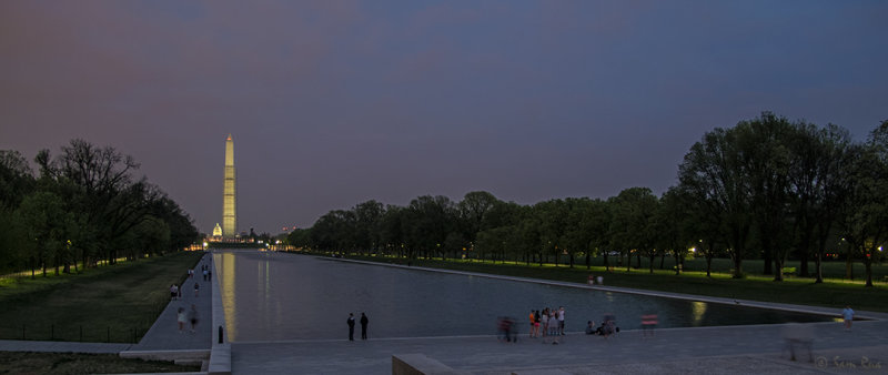 Reflecting Pool Twilight