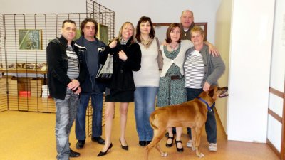 Une photo souvenir avec mes amis - Souvenir photo with my friends