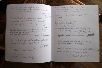 Mon livre d'or et quelques-uns de vos messages des plus logieux!