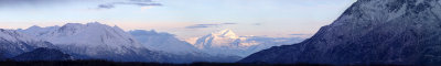 Knik Panorama - From Bodenburg Butte to Pioneer Peak