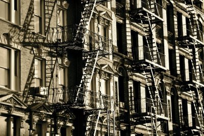Windows and Fire Escapes