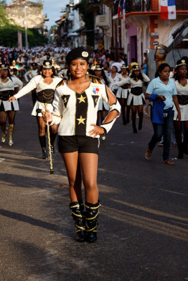 Panama's parade for the independence (1821)