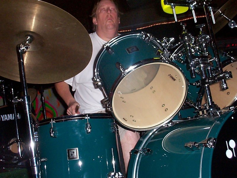 Sonar Drum endorser, he has played nothing but Sonar drums for at least 35 years