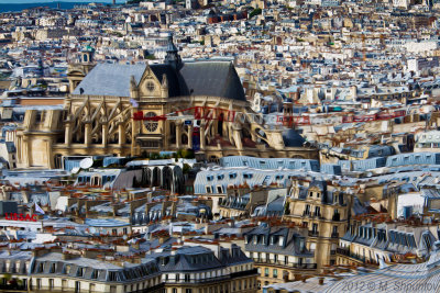 Paris  Mansards And Roofs 