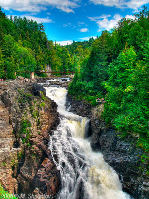 Waterfall Canyon Ste-Anne, Quebec