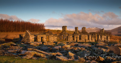 Abandoned cottages near Moel Siabod