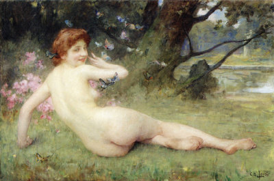 Charles Amable Lenoir - Springtime