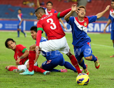 Indonesia vs Laos
