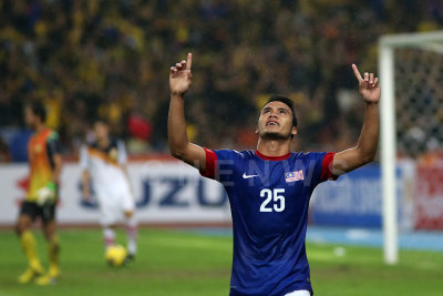 Malaysia's Wan Zack Haikal celebrates