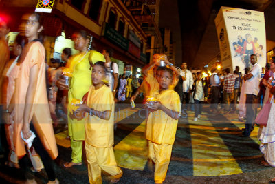 Walking on the streets of KL