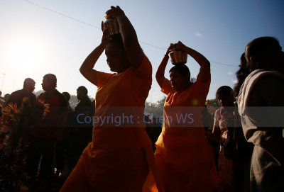 Milk pot procession