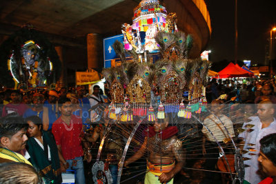 Kavadi with multiple skewers