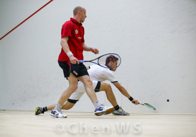 Olli Tuominen (Finland) v Max Lee (Hong Kong) white