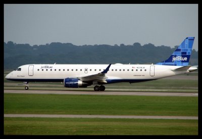 JetBlue Inaugural Service To Nashville (Embraer-190) N238JB